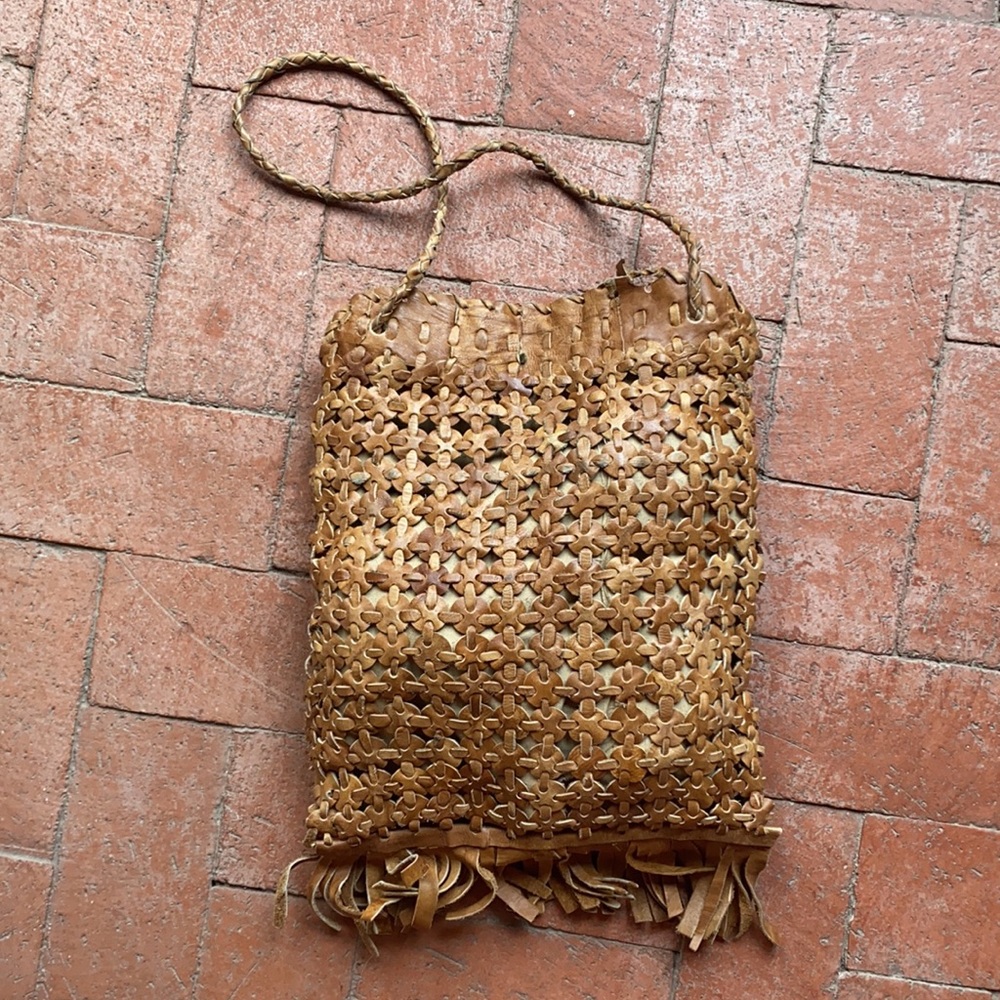70s VINTAGE I Woven Bag